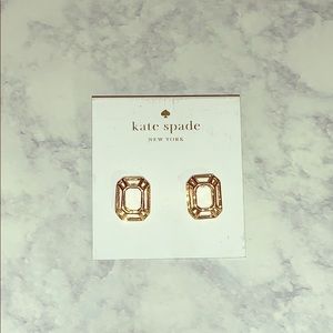 Gold Kate Spade earrings